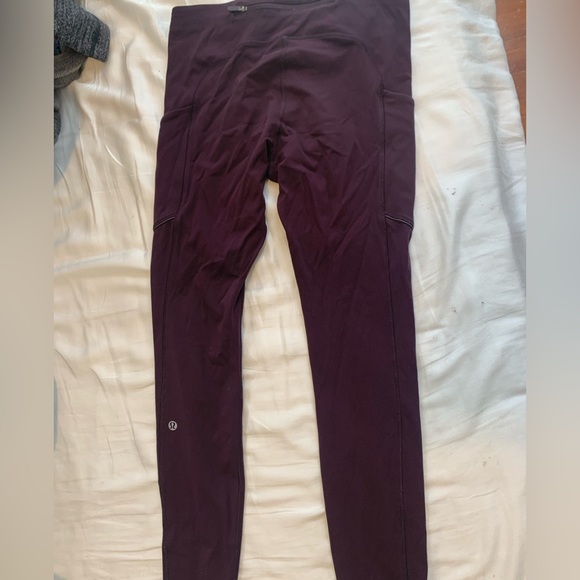 Lululemon speed up leggings w/ pockets - Picture 3 of 4